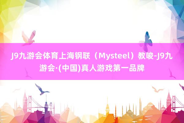 J9九游会体育上海钢联（Mysteel）教唆-J9九游会·(中国)真人游戏第一品牌